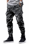 Men Cotton Trousers Comfortable Daily Wear